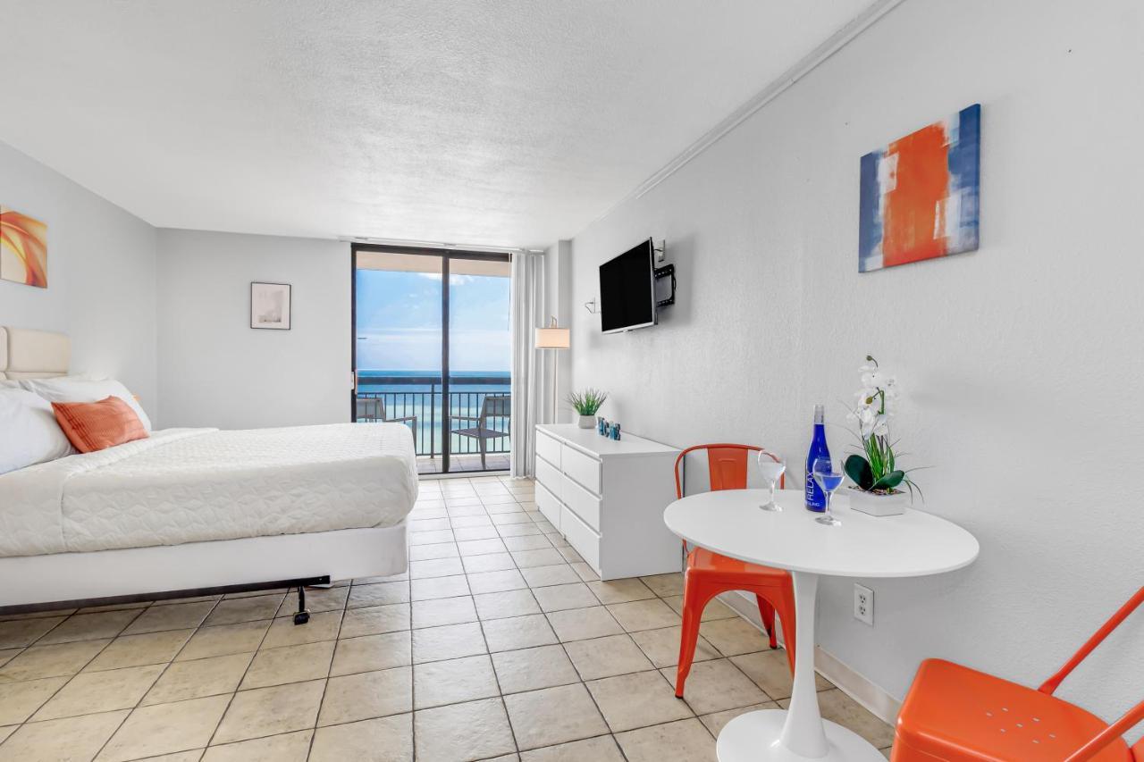 Beachfront Romantic Studio Escape W Perfect View 1212 Myrtle Beach Esterno foto